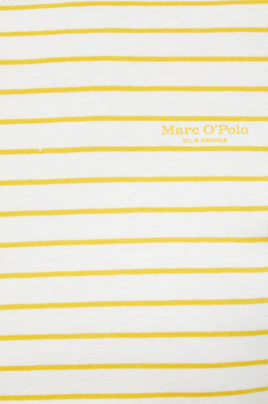 Marc O'Polo tricou din bumbac culoarea portocaliu - Pled.ro