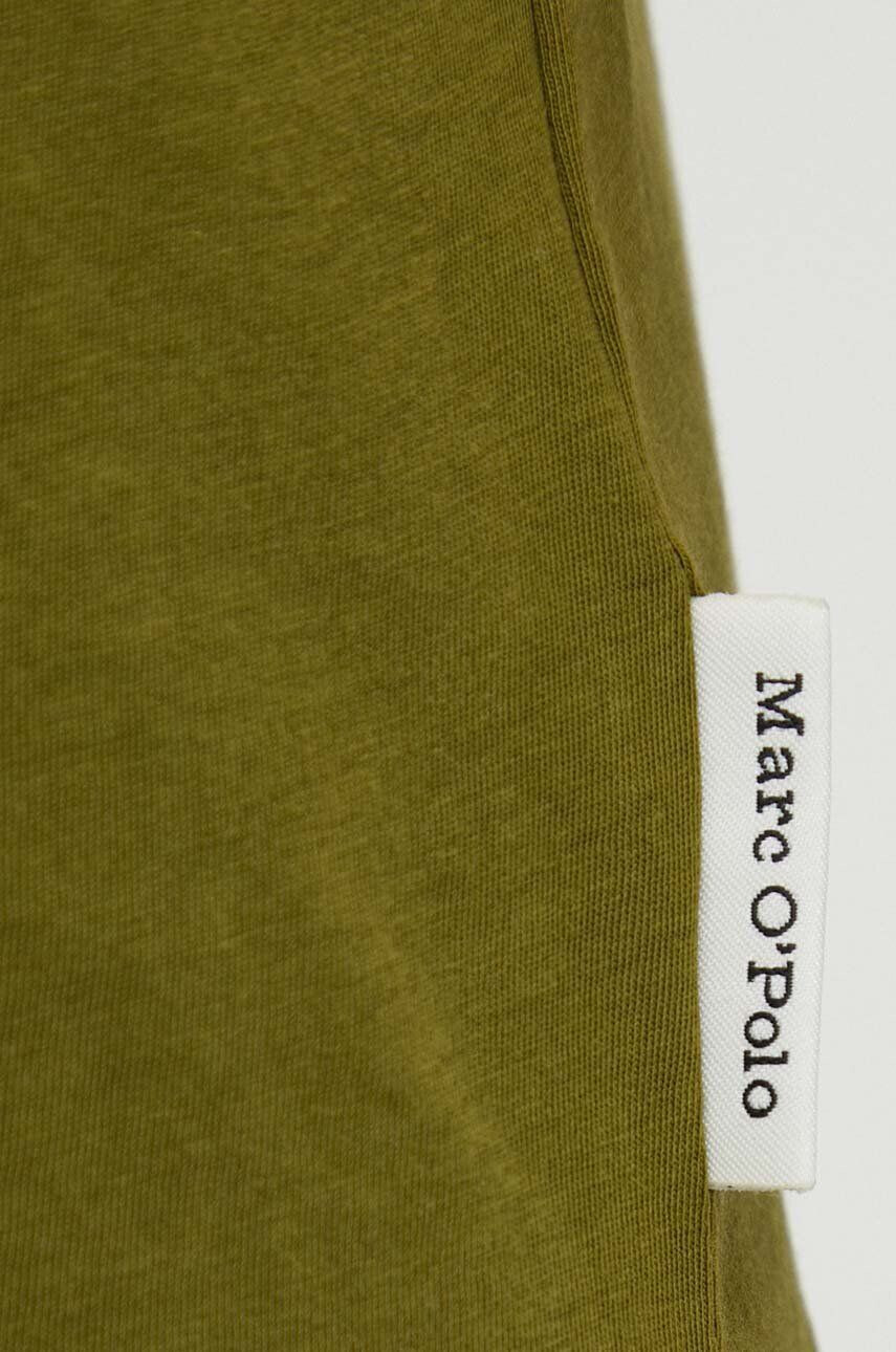 Marc O'Polo tricou din bumbac culoarea verde - Pled.ro