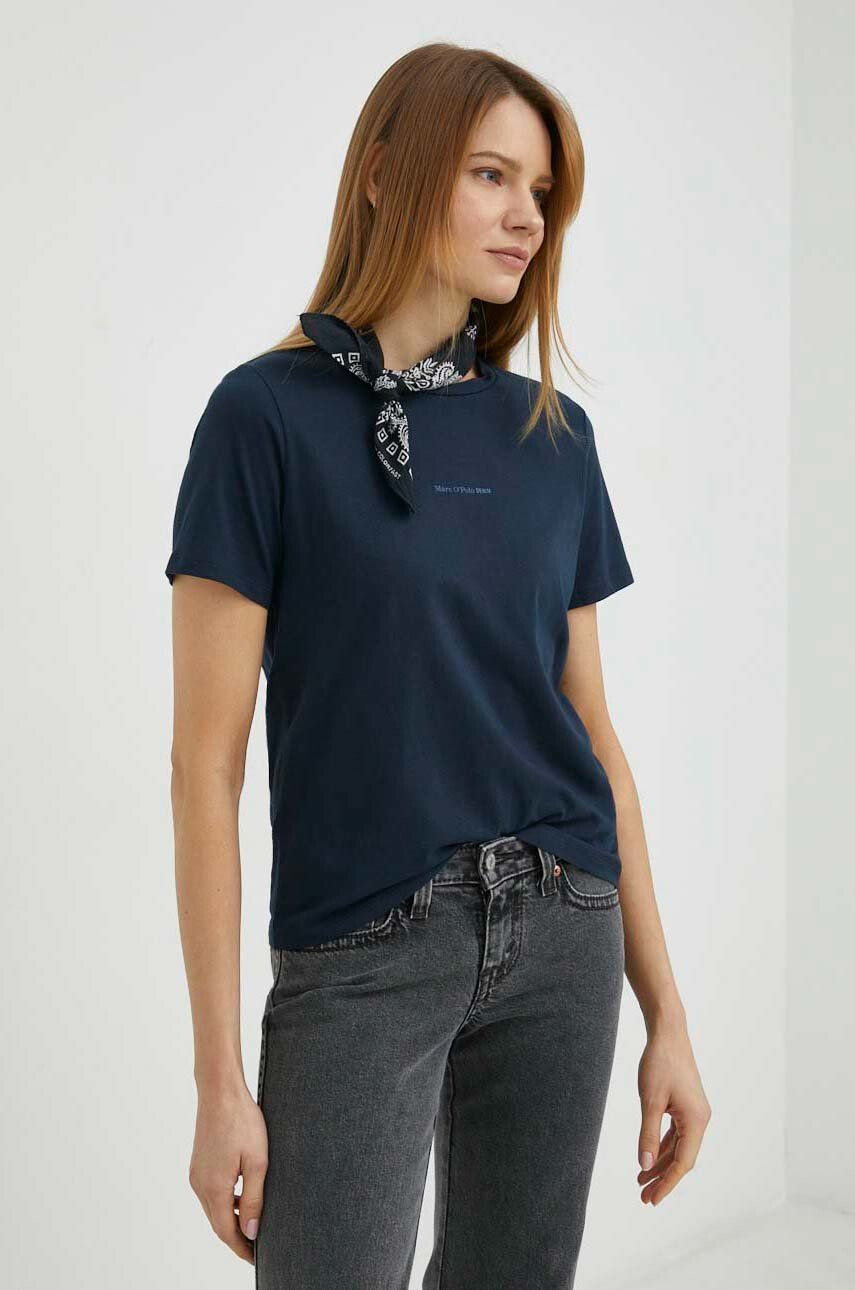 Marc O'Polo tricou din bumbac DENIM - Pled.ro