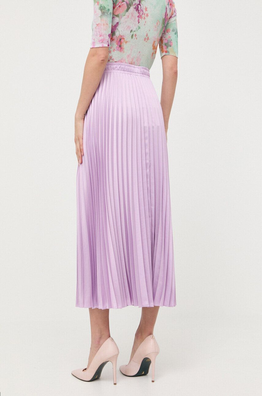 Marella fusta culoarea violet maxi evazati - Pled.ro