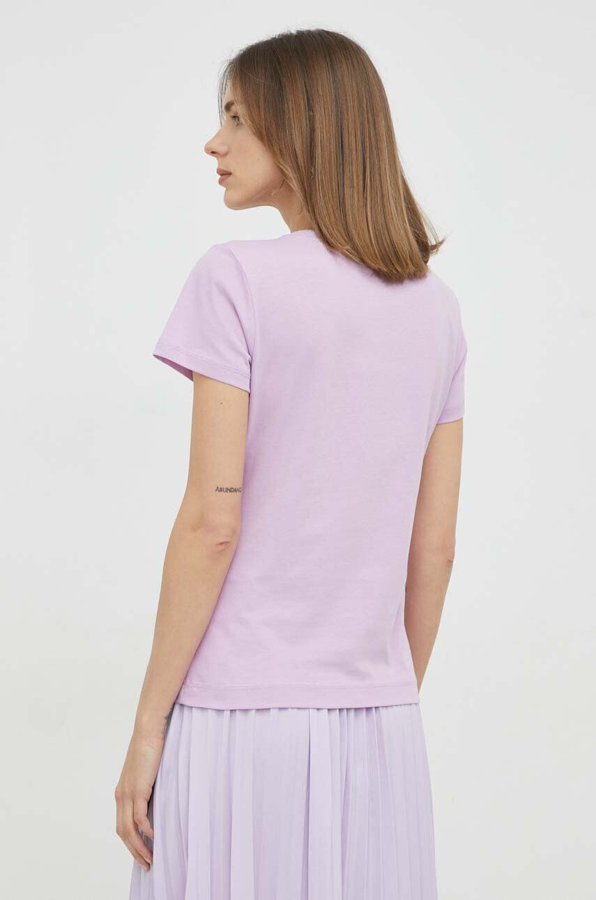 Marella tricou din bumbac culoarea violet - Pled.ro