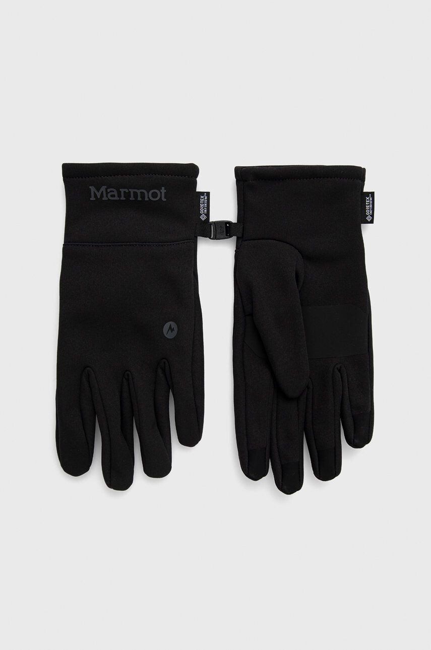 Marmot manusi Infinium Windstopper Softshell barbati culoarea negru - Pled.ro