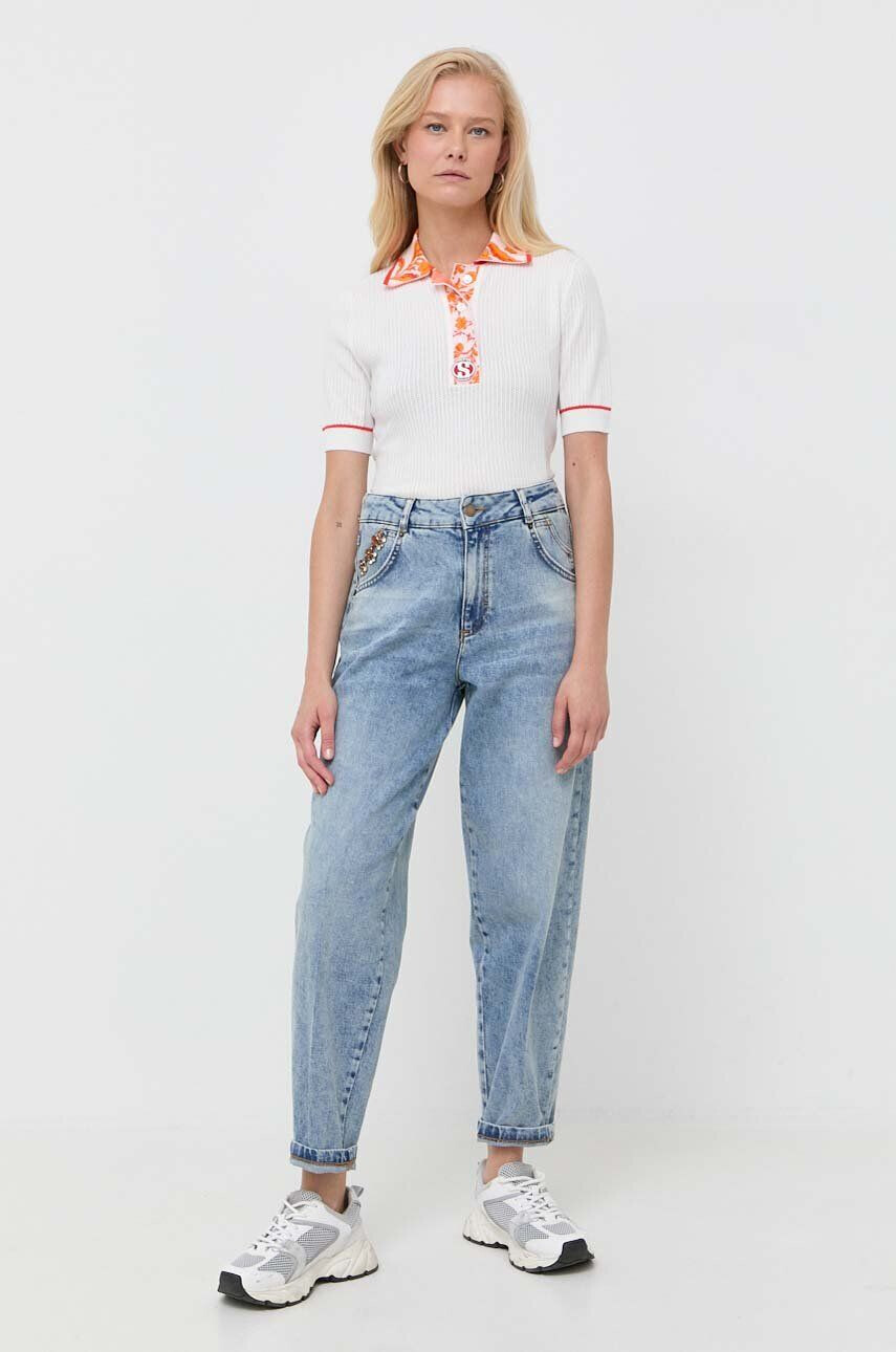 Max&Co. jeansi femei high waist - Pled.ro