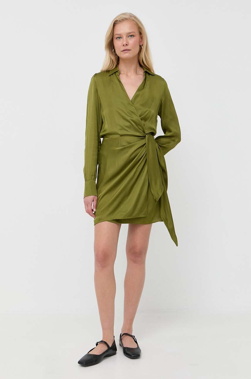 Max&Co. rochie culoarea verde mini evazati - Pled.ro