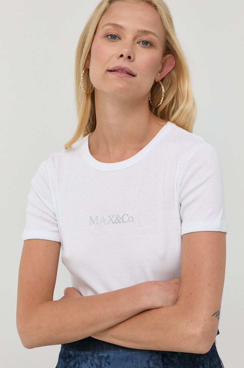 Max&Co. tricou din bumbac - Pled.ro