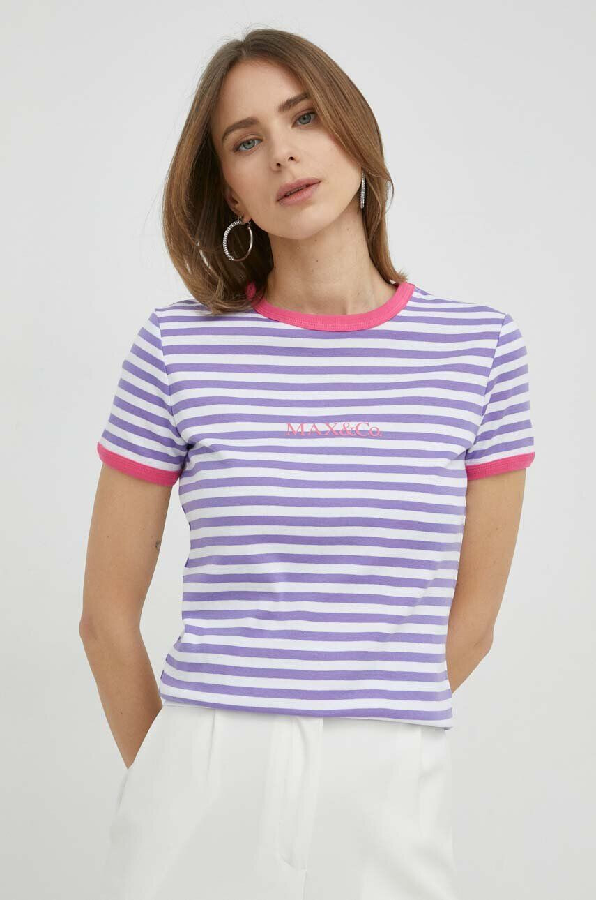 Max&Co. tricou din bumbac - Pled.ro