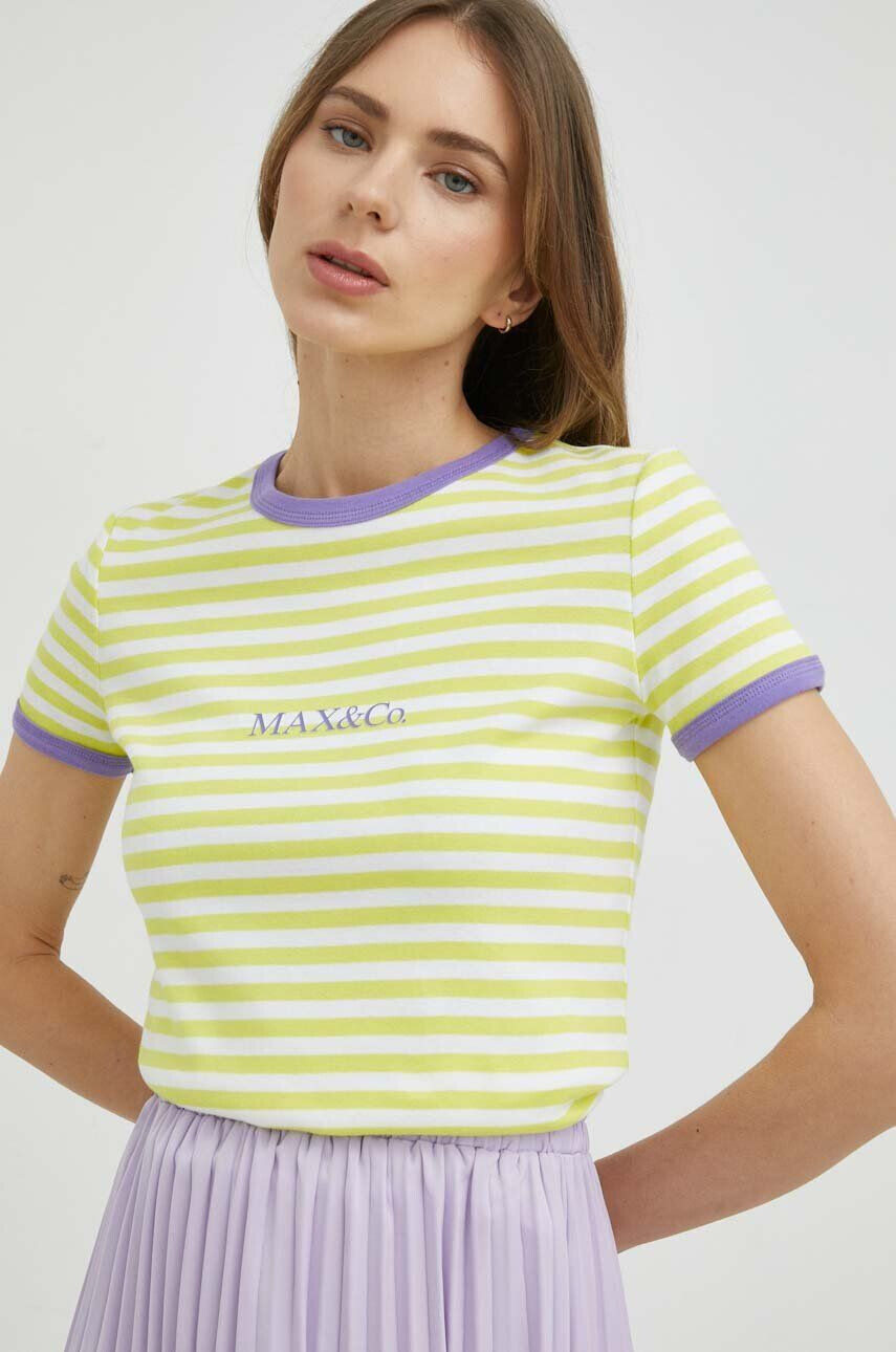 Max&Co. tricou din bumbac - Pled.ro