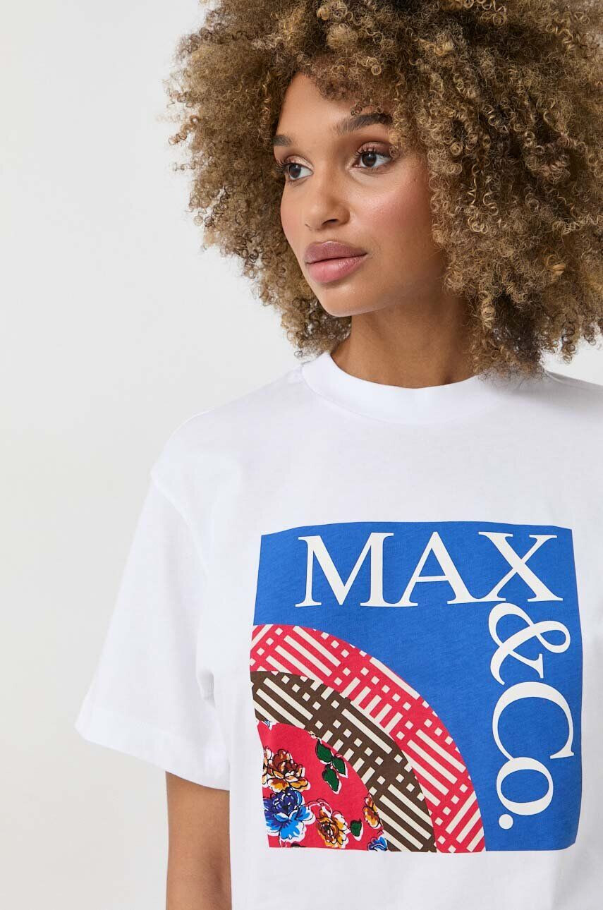 Max&Co. tricou din bumbac - Pled.ro