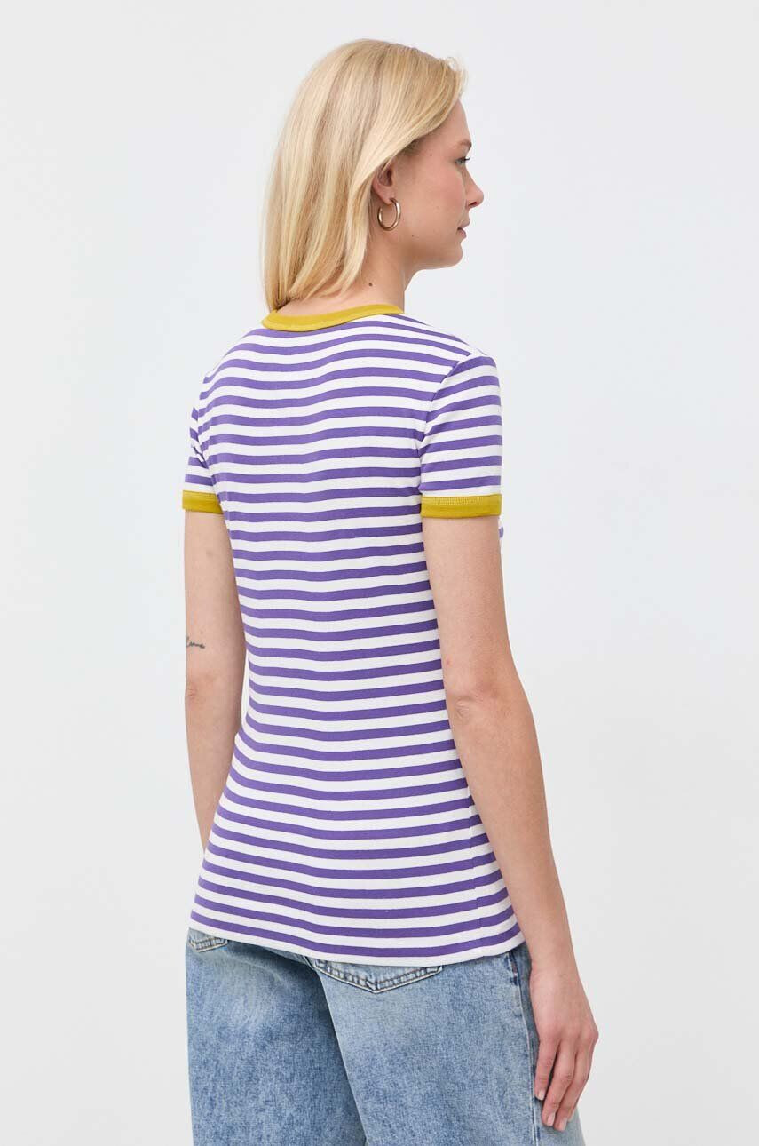 Max&Co. tricou din bumbac culoarea violet - Pled.ro