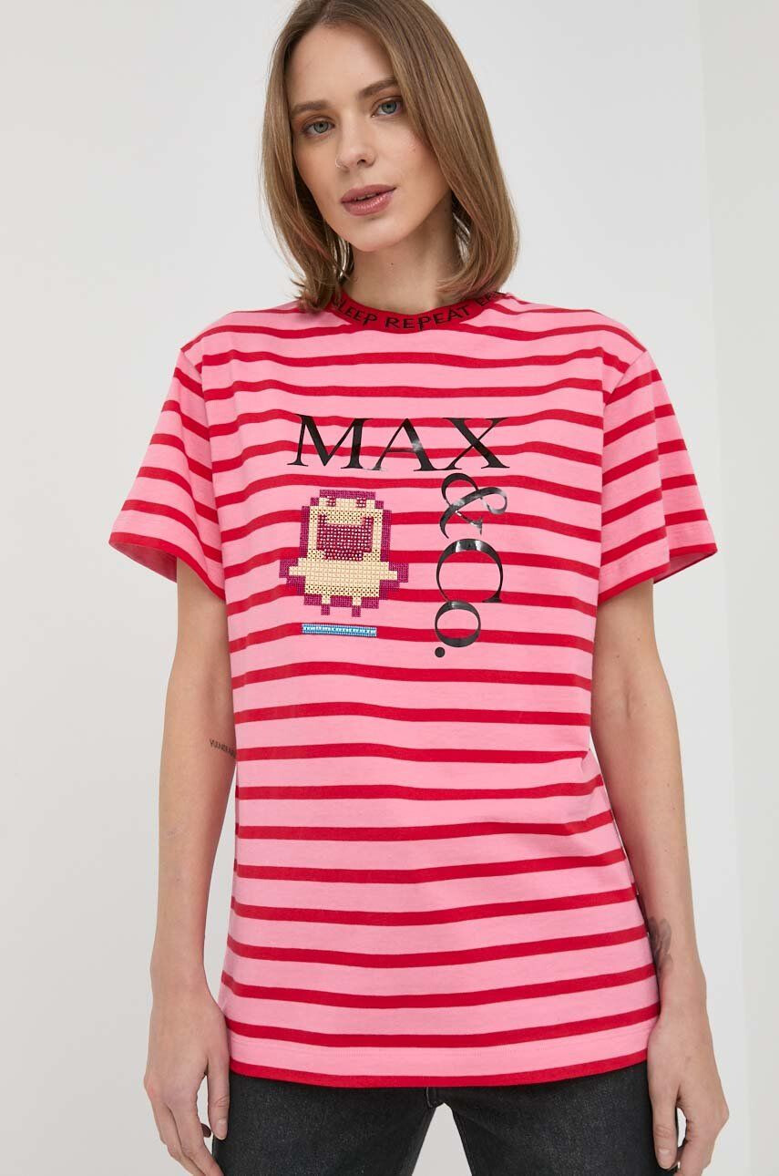 Max&Co. tricou din bumbac x Tamagotchi - Pled.ro