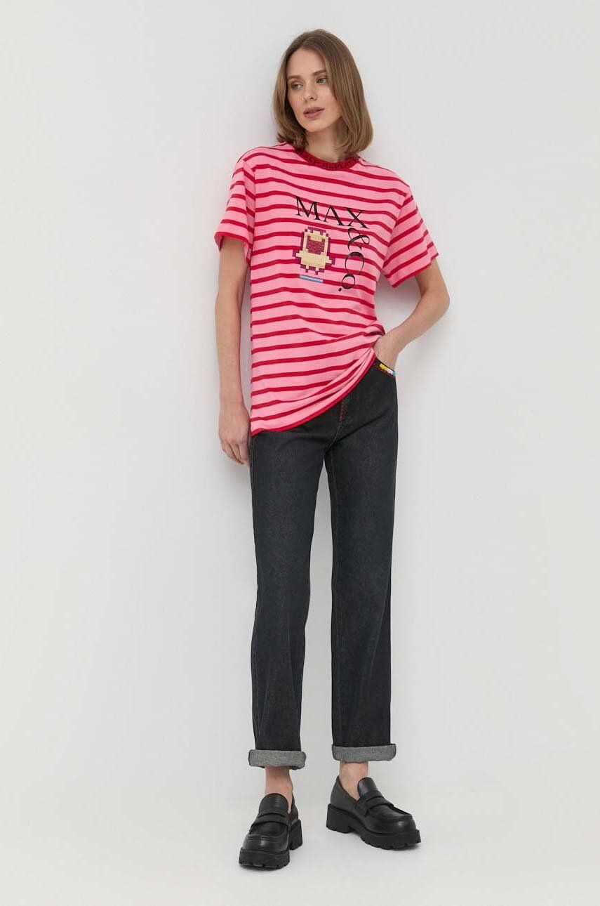 Max&Co. tricou din bumbac x Tamagotchi - Pled.ro