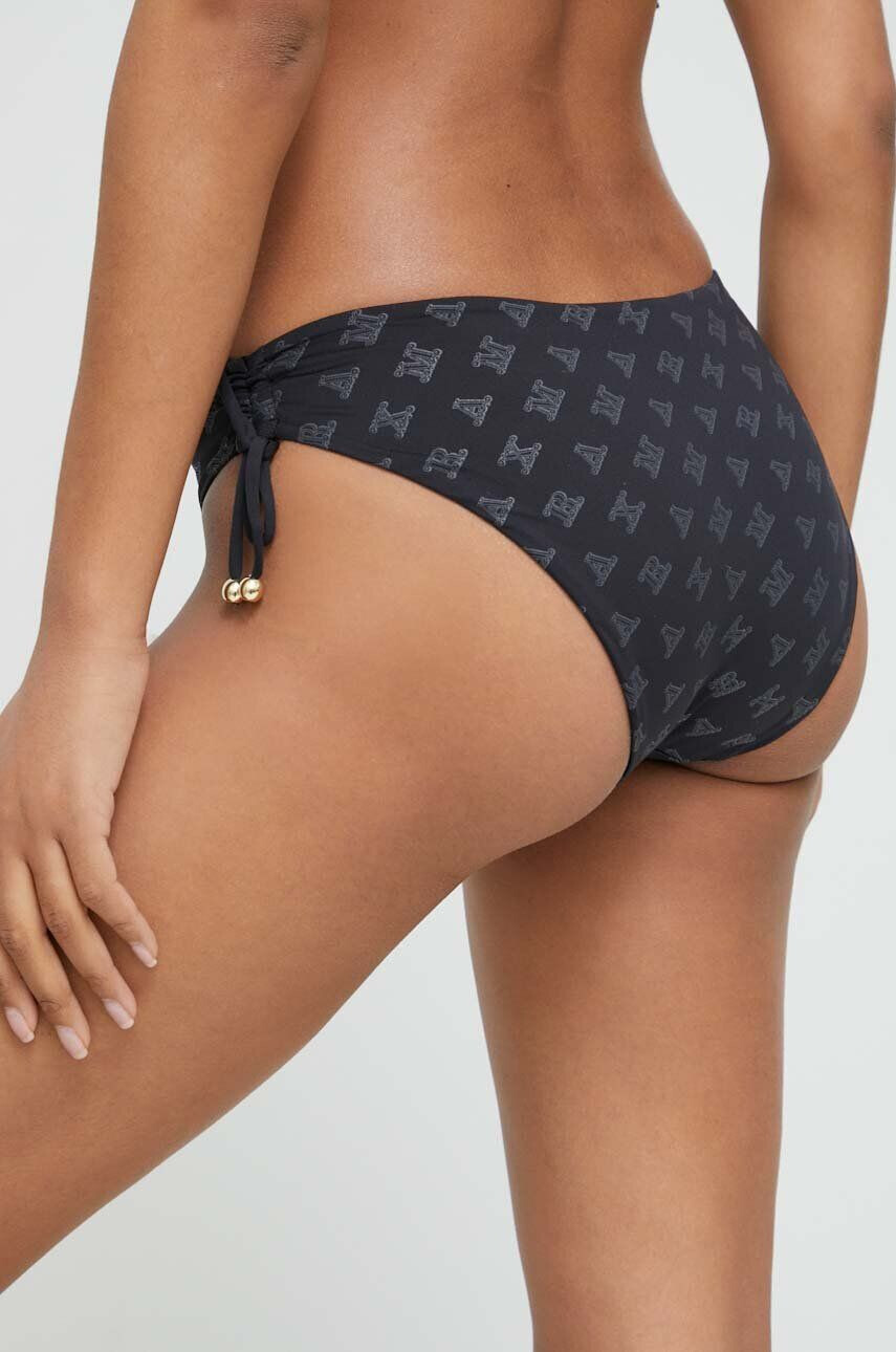 Max Mara Beachwear Max Mara chiloti de baie culoarea negru - Pled.ro