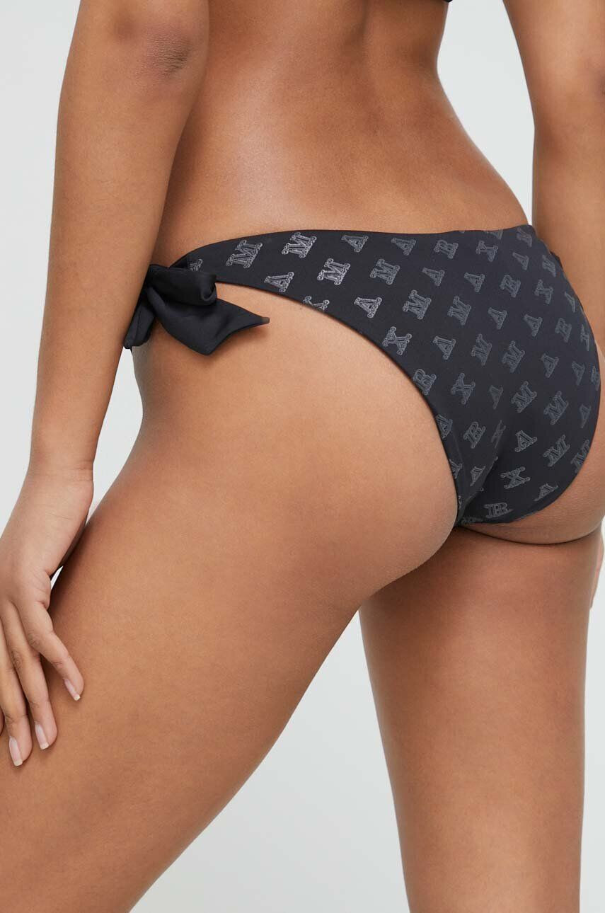 Max Mara Beachwear Max Mara chiloti de baie culoarea negru - Pled.ro