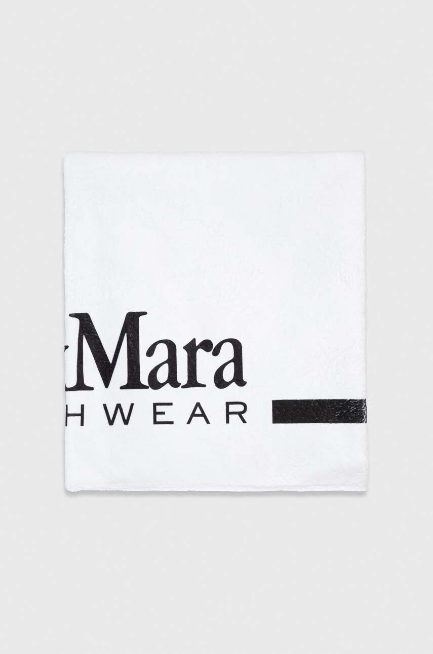 Max Mara Beachwear Max Mara prosop Beachwear culoarea albă - Pled.ro