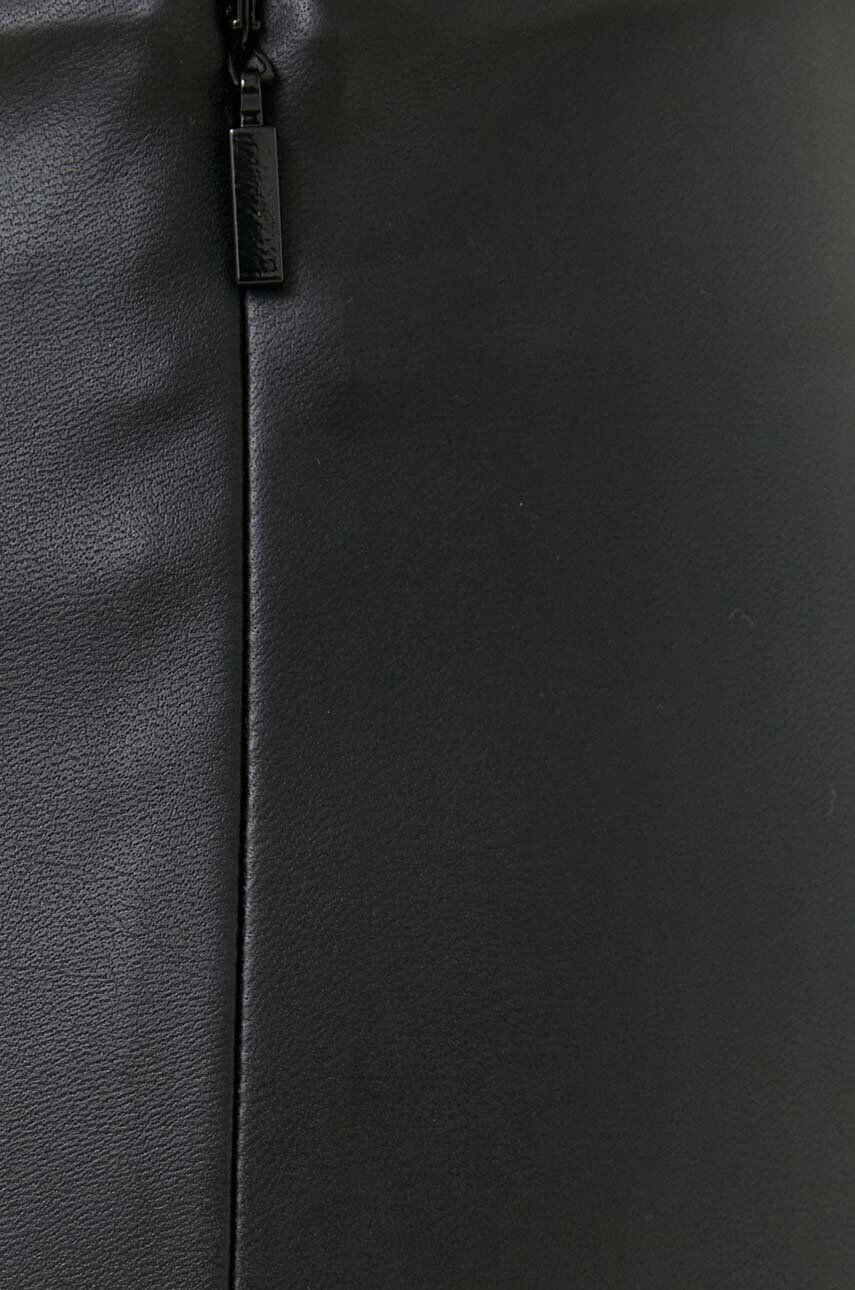 Max Mara Leisure fusta culoarea negru midi evazati - Pled.ro