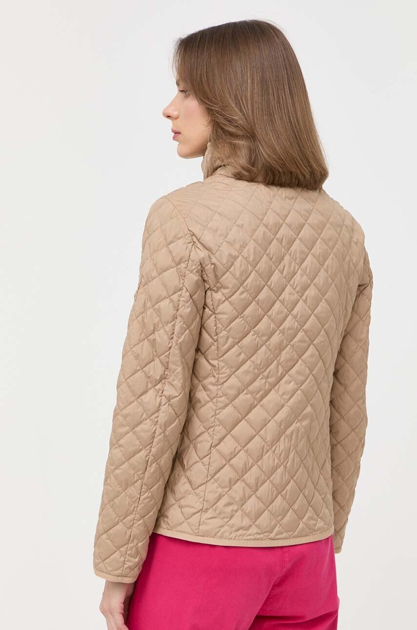 Max Mara Leisure geaca femei culoarea bej de tranzitie - Pled.ro