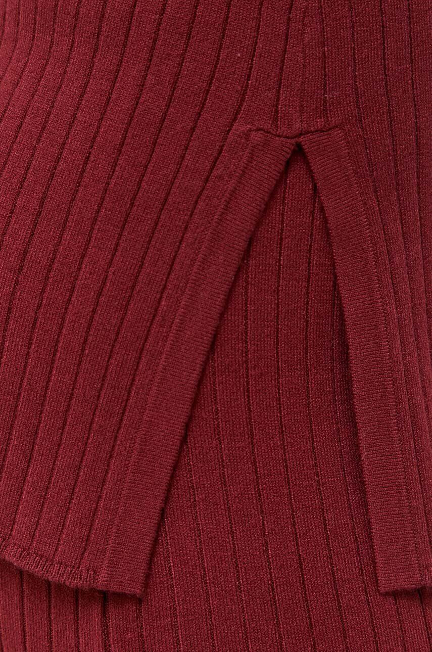 Max Mara Leisure pulover femei culoarea bordo light - Pled.ro