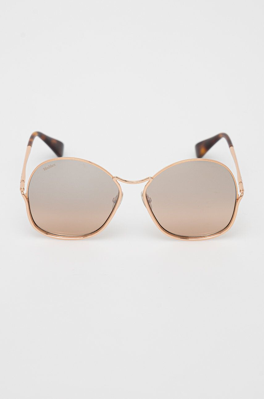 Max Mara ochelari de soare femei culoarea maro - Pled.ro