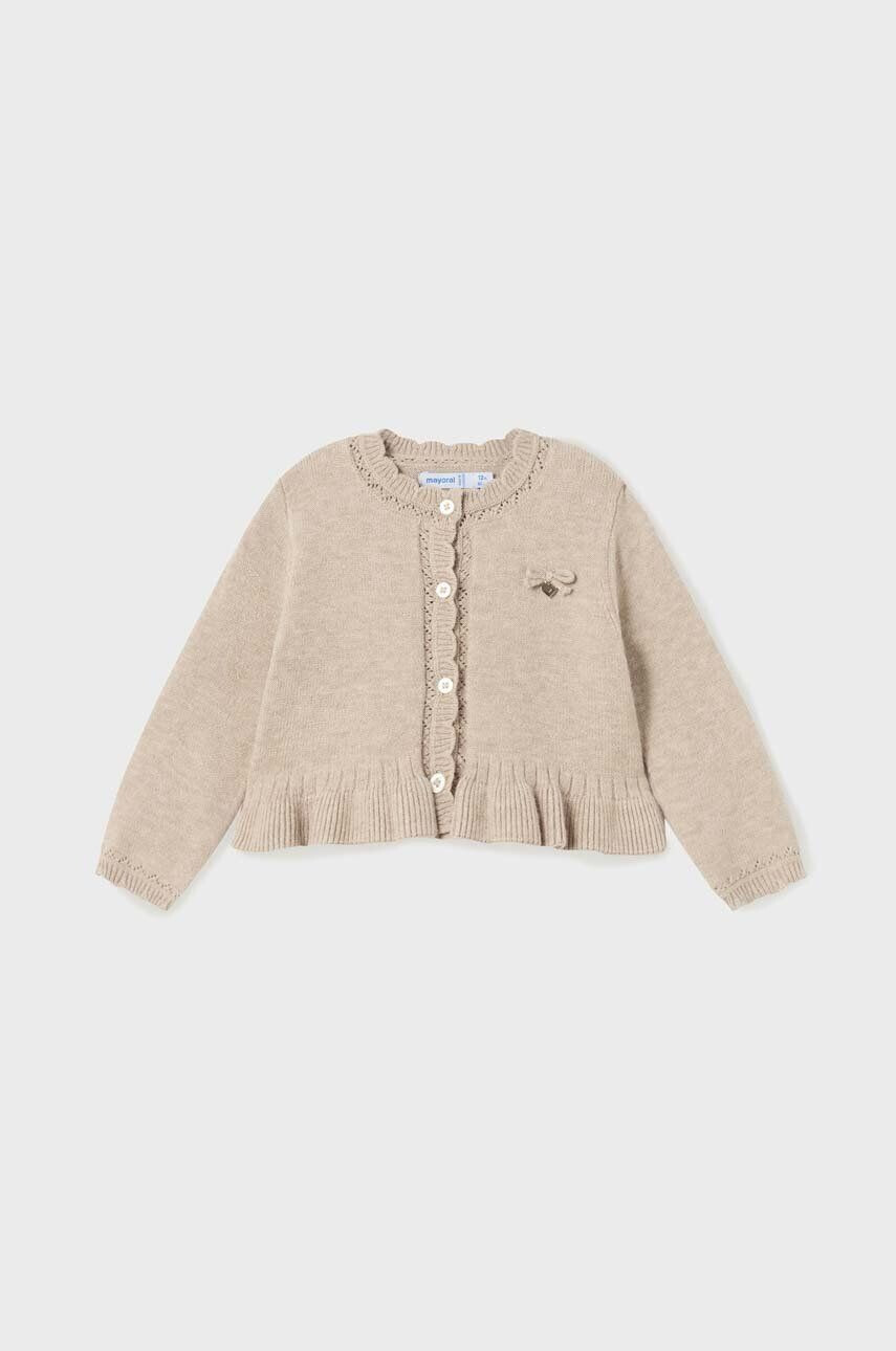 Mayoral cardigan bebe culoarea roz light - Pled.ro