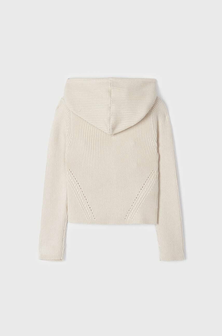 Mayoral cardigan copii culoarea bej light - Pled.ro