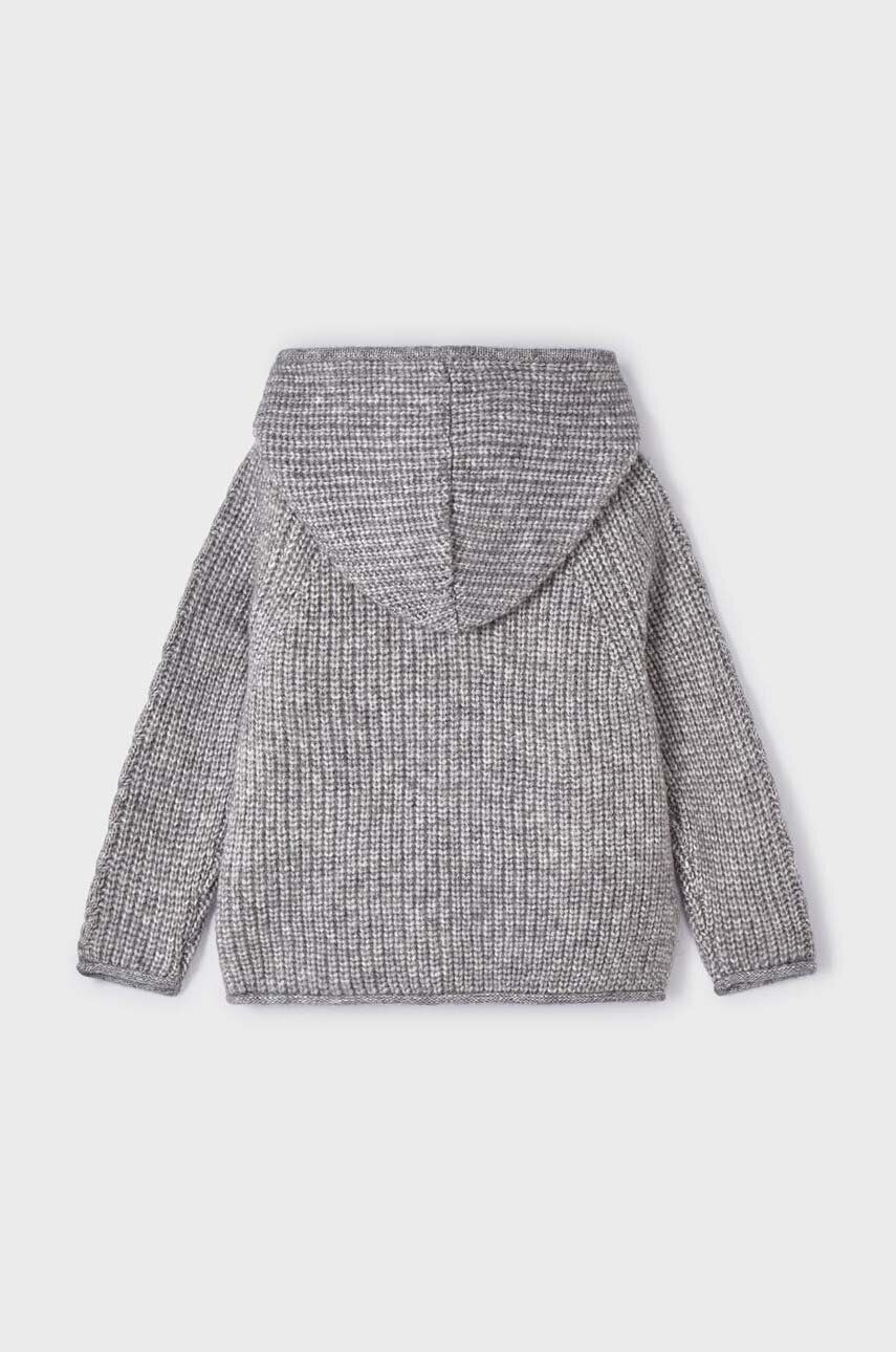 Mayoral cardigan copii culoarea gri - Pled.ro