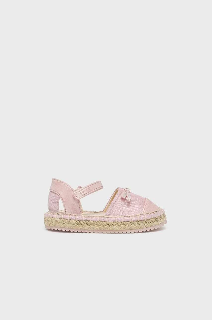 Mayoral espadrile copii culoarea roz - Pled.ro