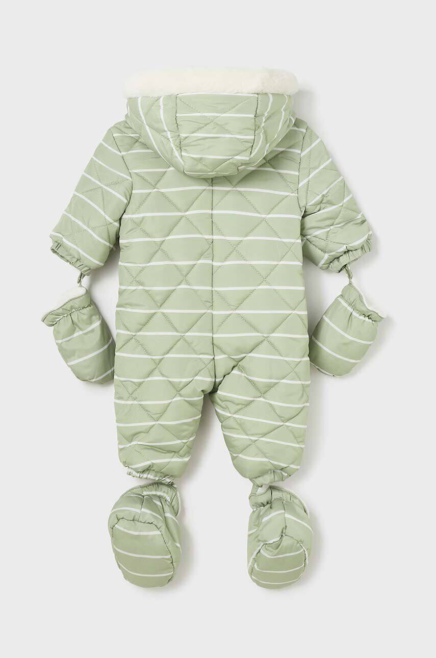 Mayoral Newborn combinezon bebe culoarea verde - Pled.ro