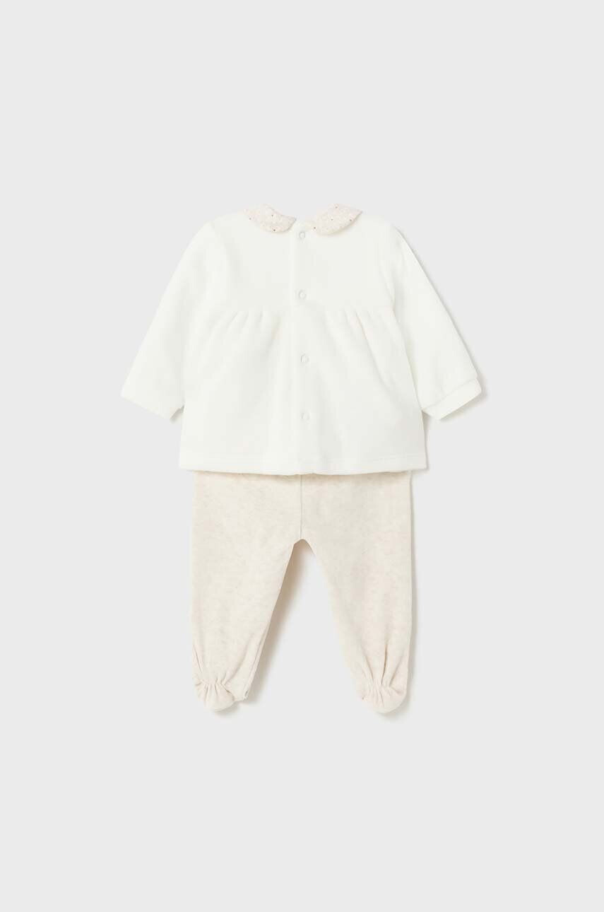 Mayoral Newborn compleu bebe culoarea bej - Pled.ro