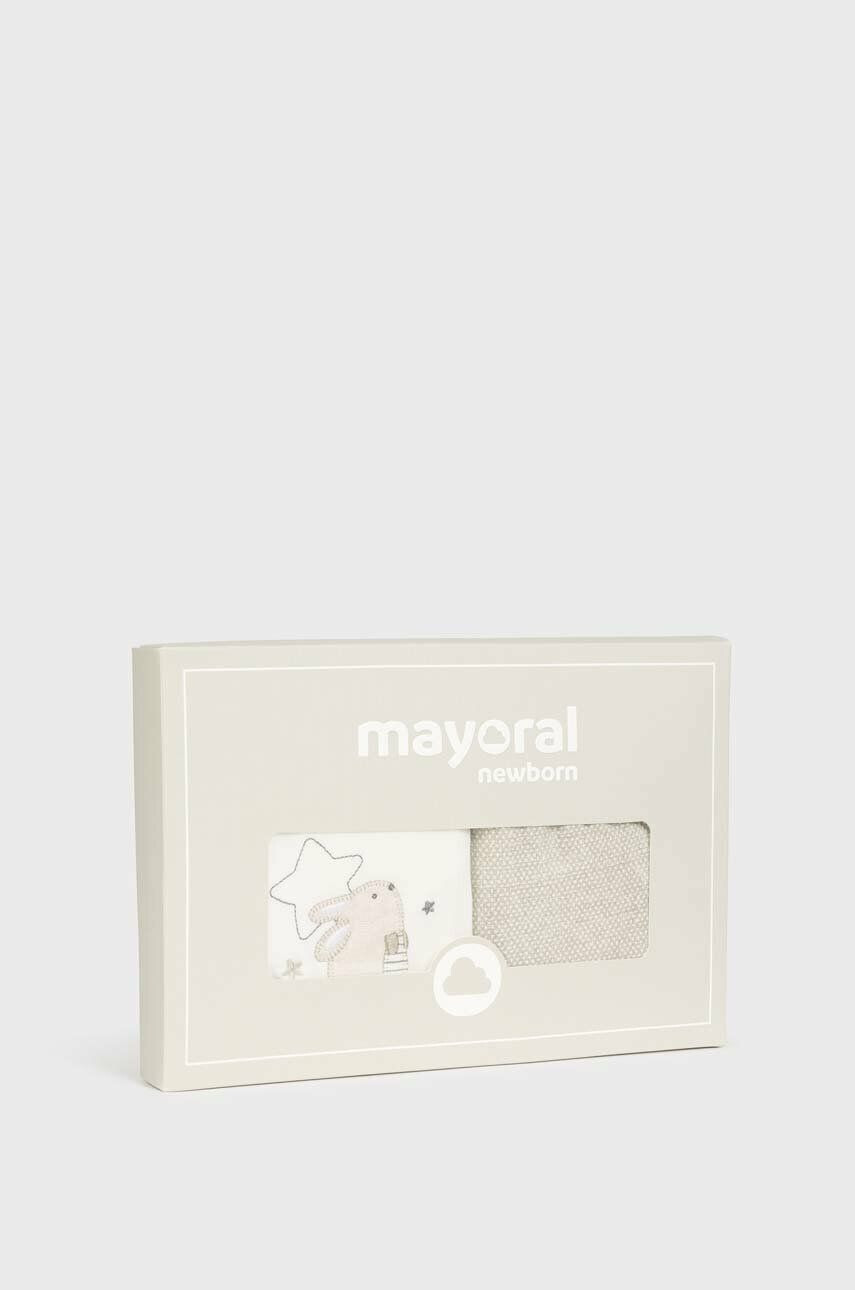 Mayoral Newborn compleu bebe culoarea bej - Pled.ro