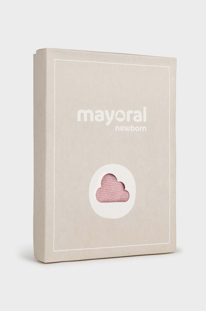 Mayoral Newborn compleu bebe Gift box culoarea roz - Pled.ro