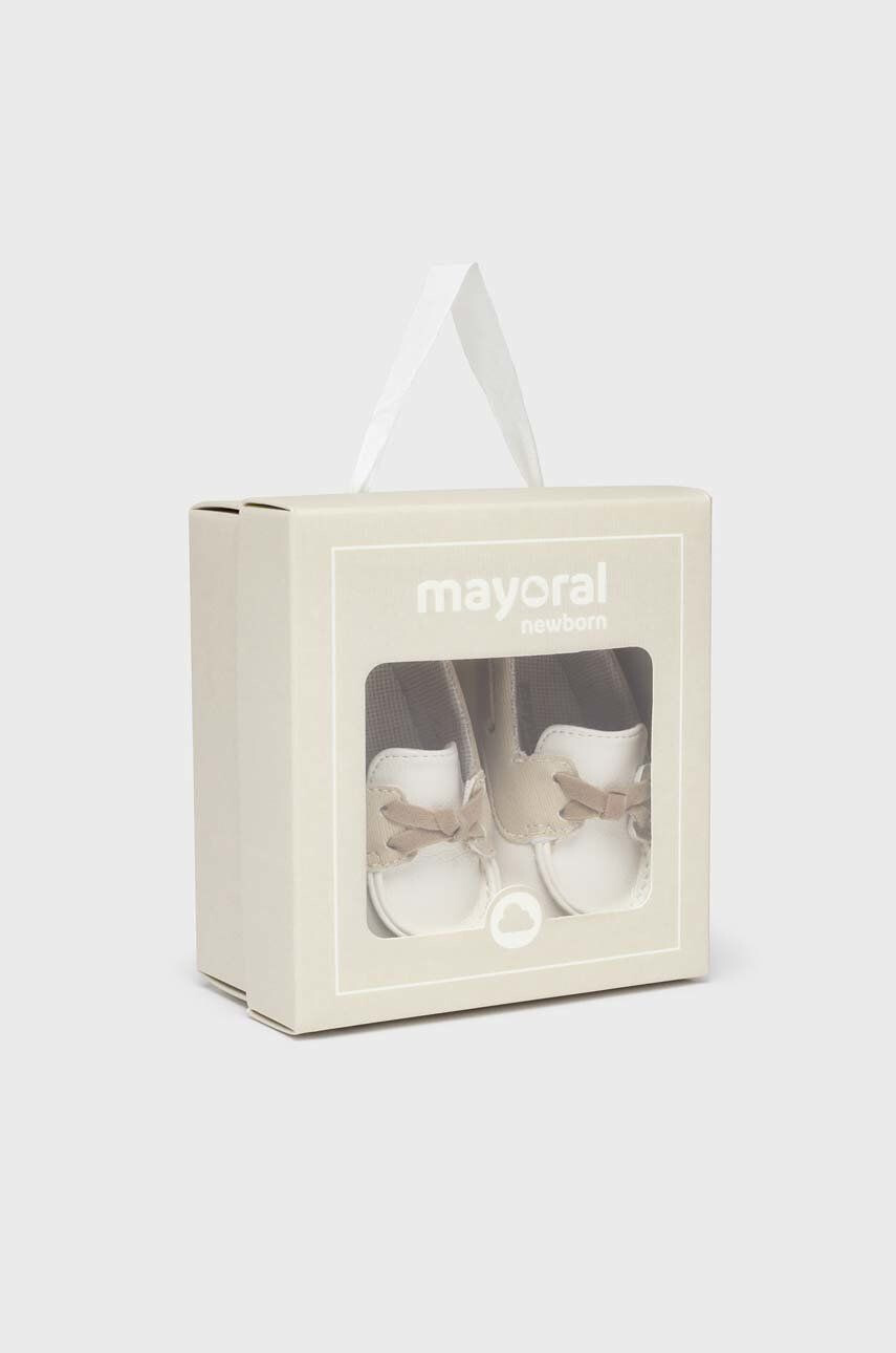 Mayoral Newborn mocasini copii culoarea bej - Pled.ro