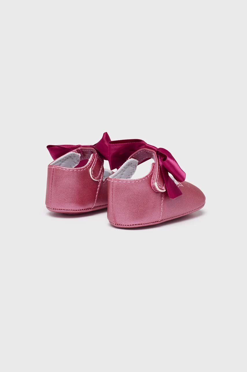 Mayoral Newborn pantofi pentru bebelusi culoarea violet - Pled.ro