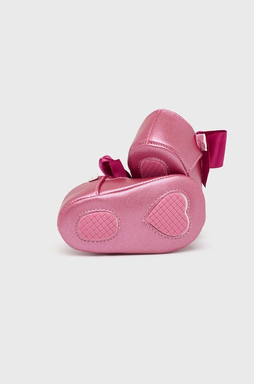 Mayoral Newborn pantofi pentru bebelusi culoarea violet - Pled.ro