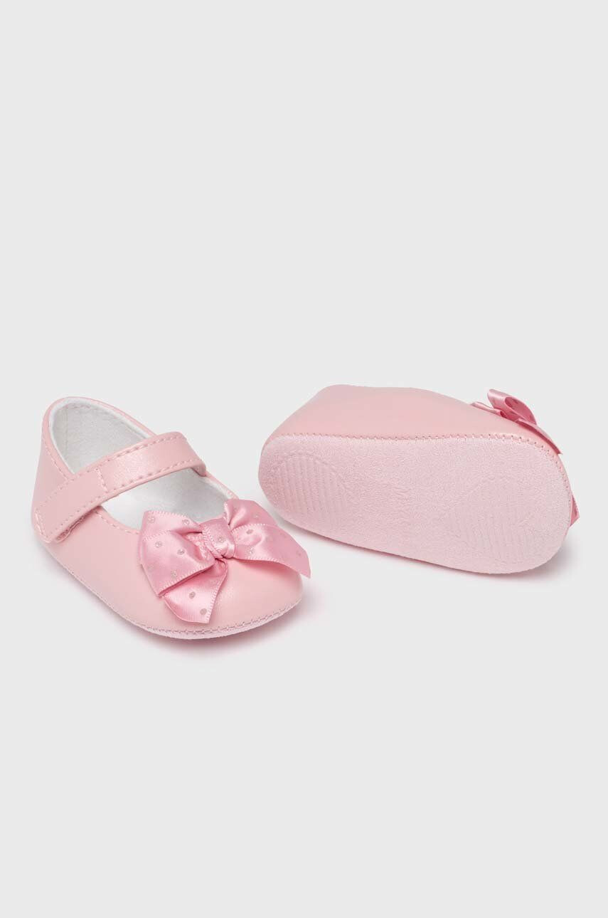 Mayoral Newborn pantofi pentru bebelusi culoarea roz - Pled.ro