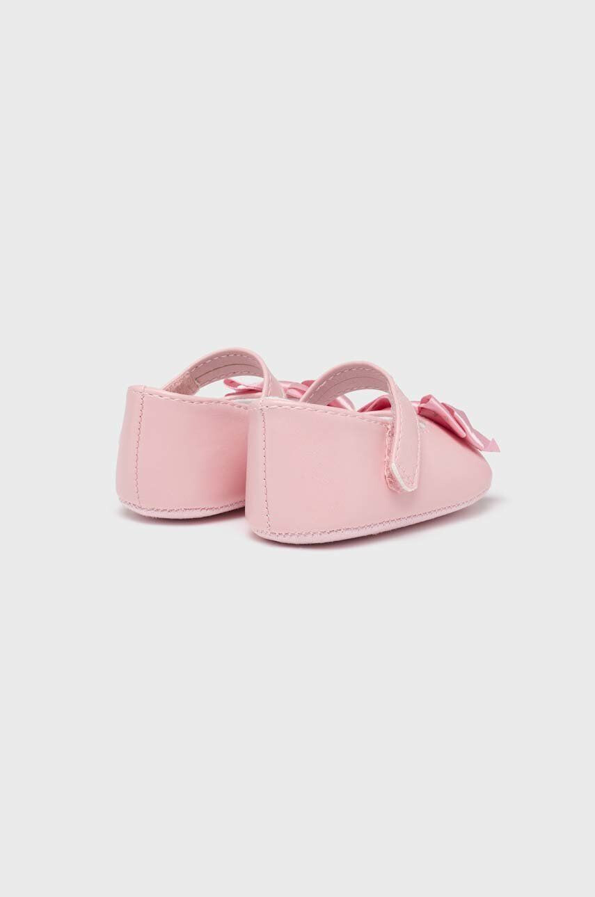 Mayoral Newborn pantofi pentru bebelusi culoarea roz - Pled.ro