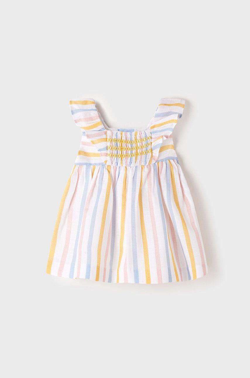 Mayoral Newborn rochie din bumbac pentru copii - Pled.ro