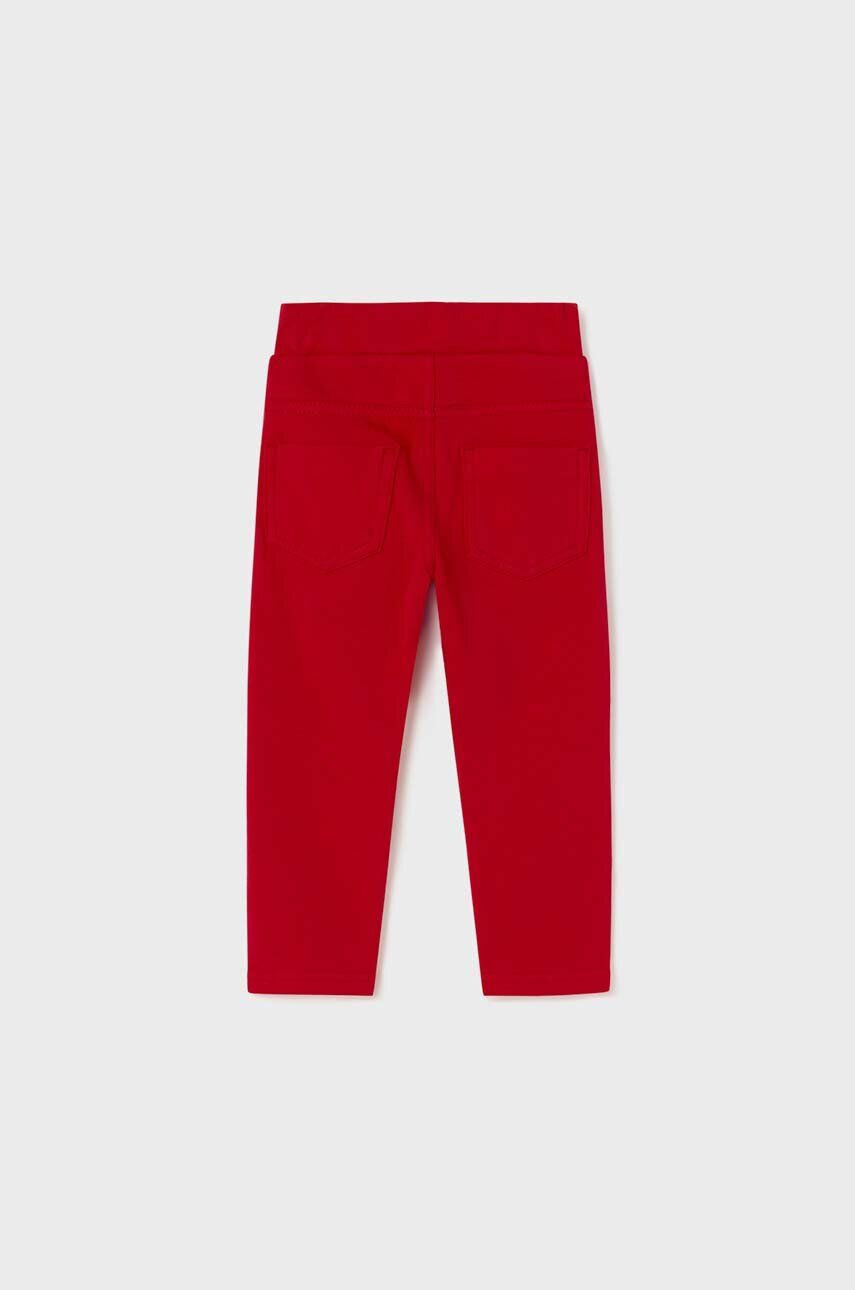 Mayoral pantaloni bebe culoarea albastru marin neted - Pled.ro