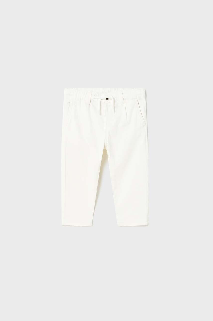 Mayoral pantaloni bebe culoarea roz neted - Pled.ro