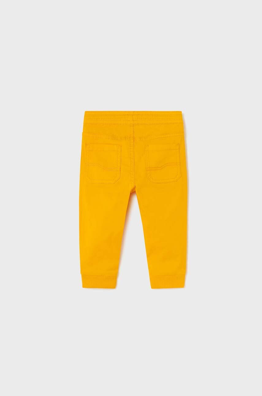 Mayoral pantaloni bebe culoarea albastru marin neted - Pled.ro