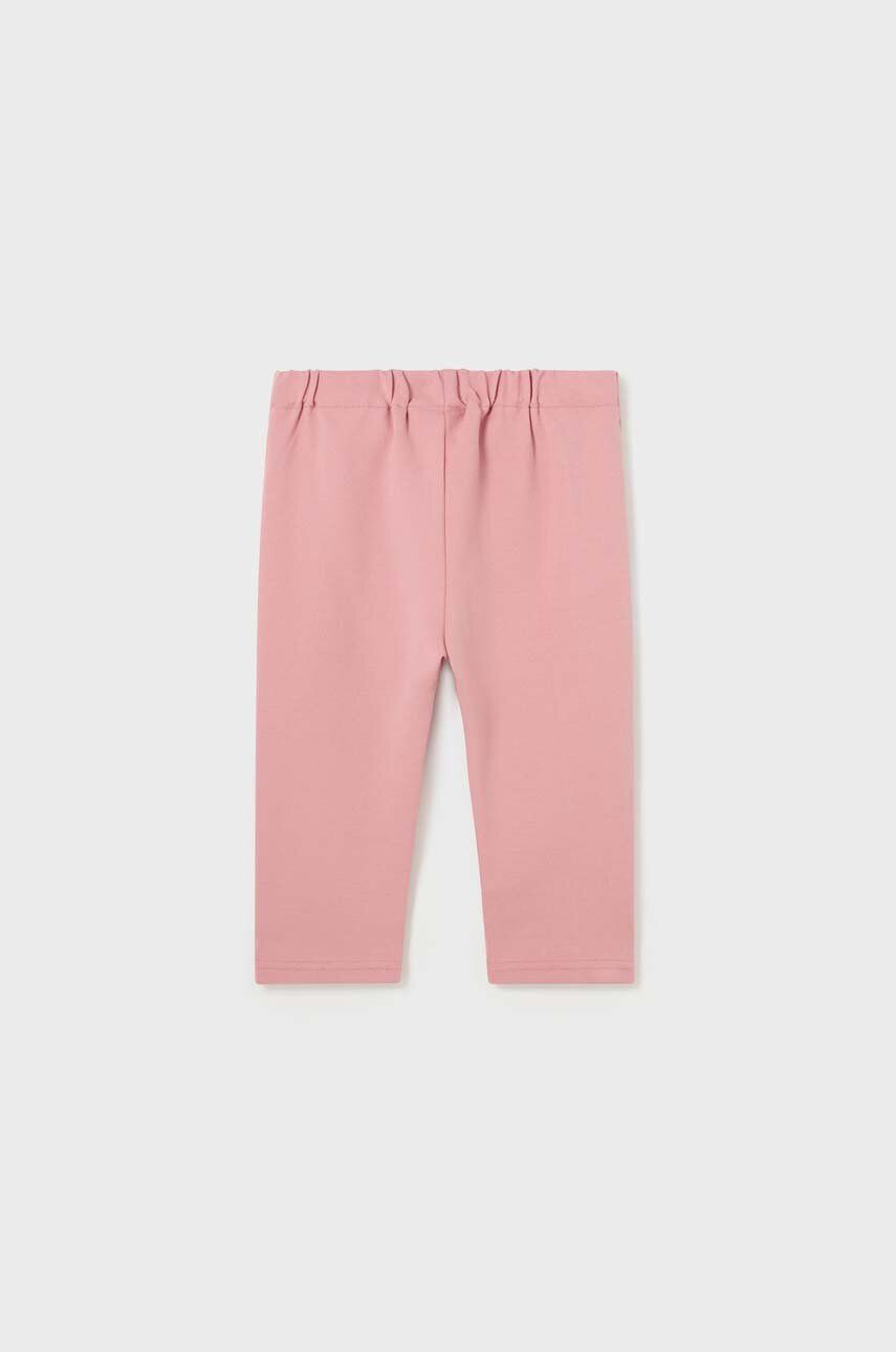 Mayoral pantaloni bebe culoarea rosu neted - Pled.ro