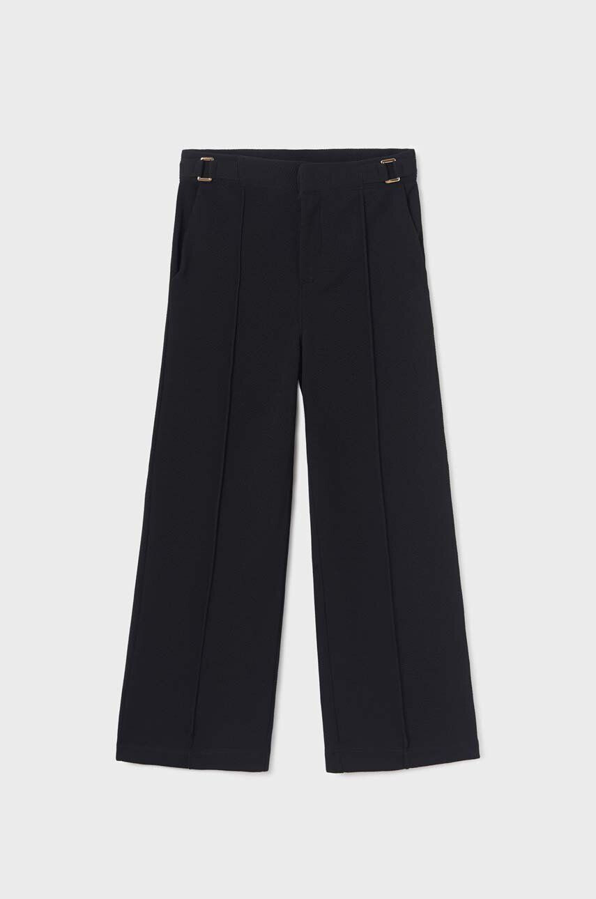 Mayoral pantaloni copii culoarea negru neted - Pled.ro