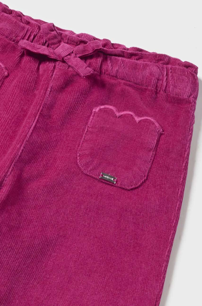 Mayoral pantaloni copii culoarea violet neted - Pled.ro