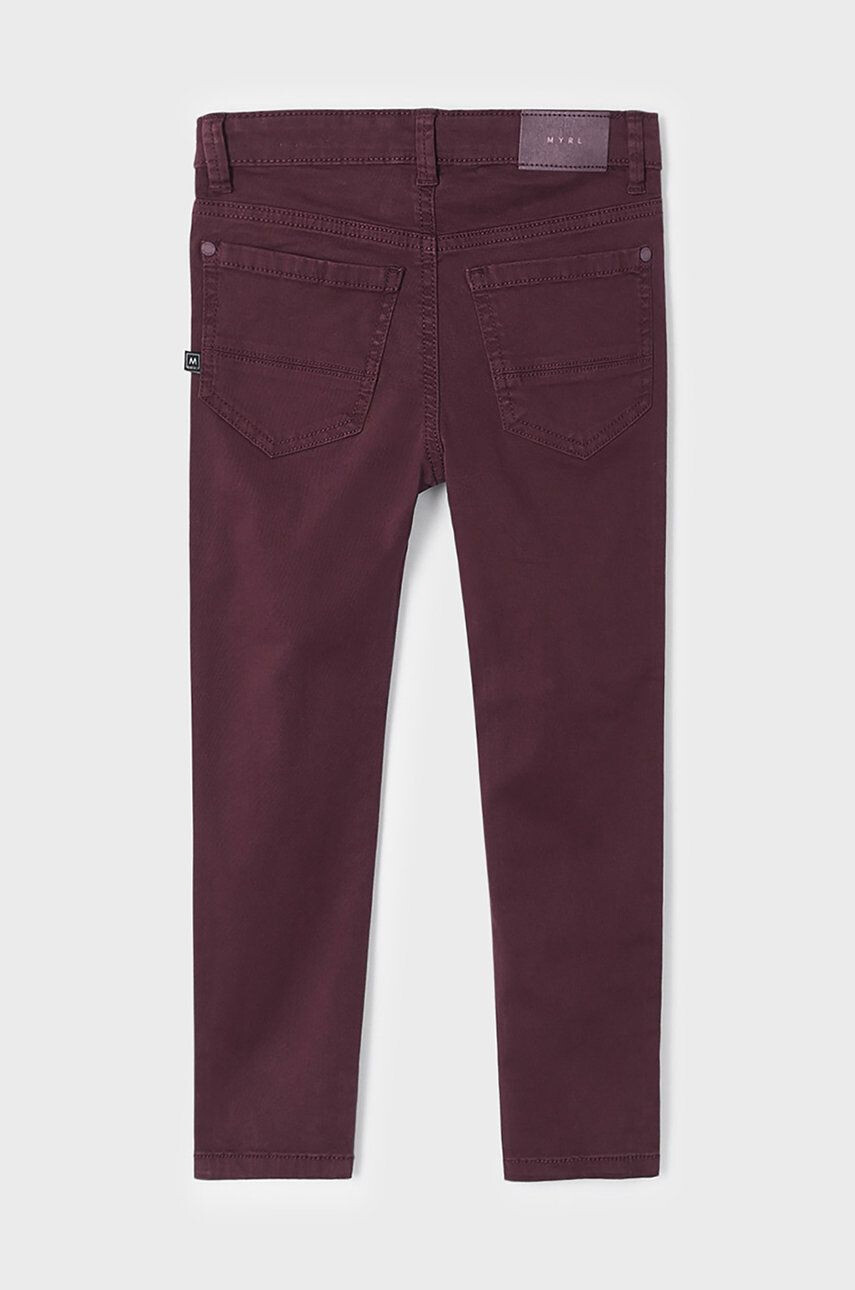 Mayoral pantaloni copii culoarea violet neted - Pled.ro