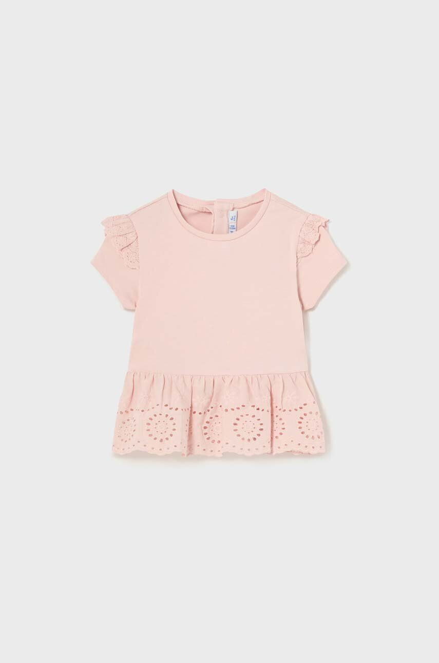 Mayoral tricou bebe culoarea roz - Pled.ro