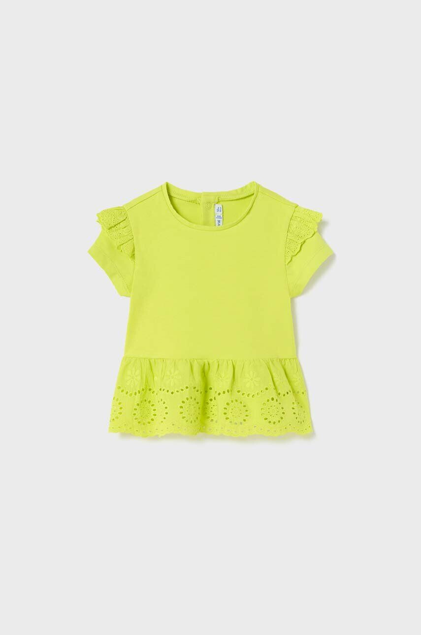 Mayoral tricou bebe culoarea verde - Pled.ro