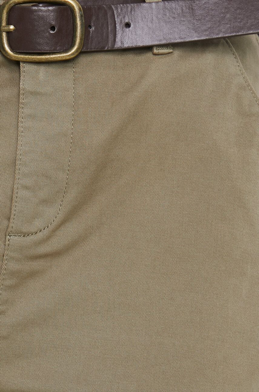 Medicine pantaloni barbati culoarea gri cu fason chinos - Pled.ro