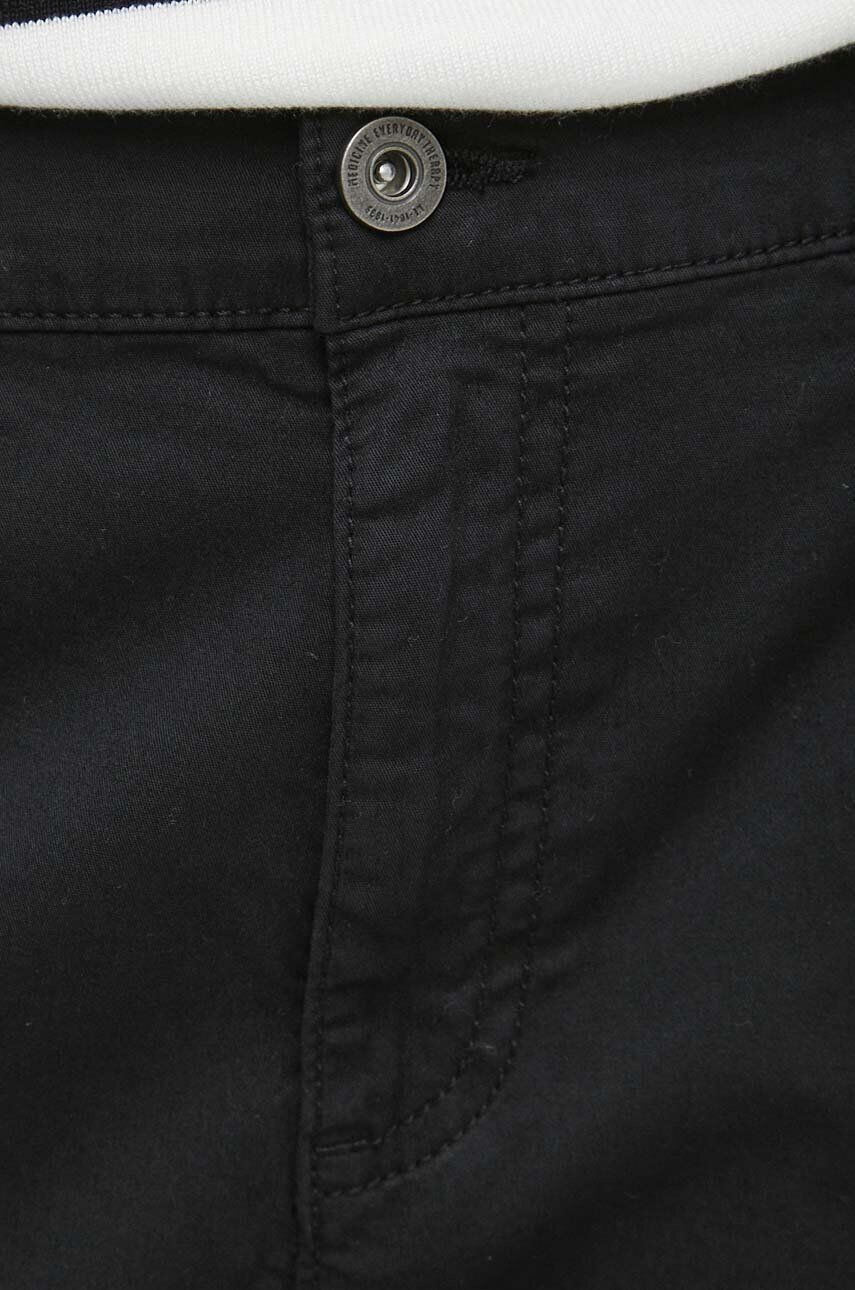 Medicine pantaloni femei culoarea negru medium waist - Pled.ro