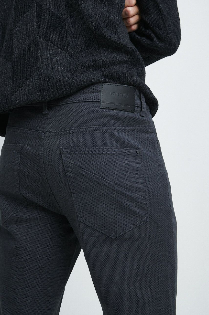 Medicine pantaloni barbati culoarea gri mulata - Pled.ro