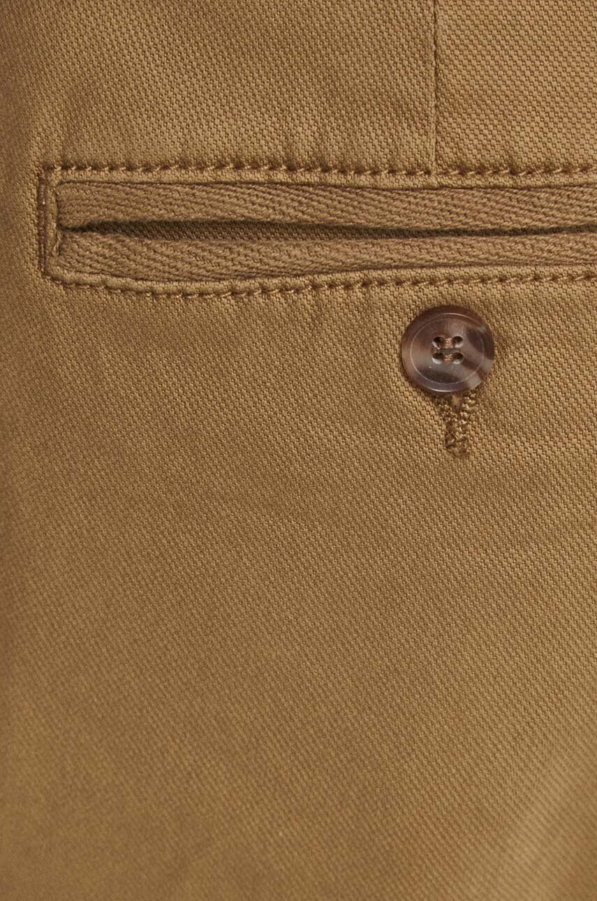 Medicine pantaloni barbati culoarea maro cu fason chinos - Pled.ro