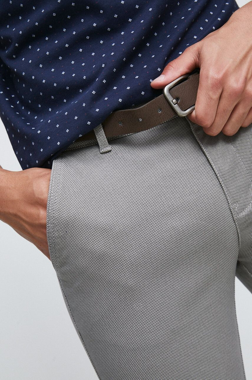 Medicine pantaloni barbati culoarea gri drept - Pled.ro